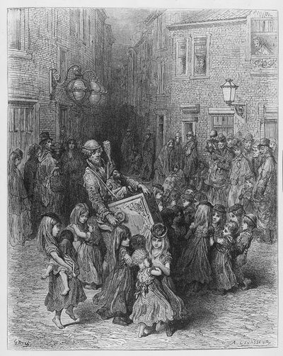 The Organ in the Court, illustration from 